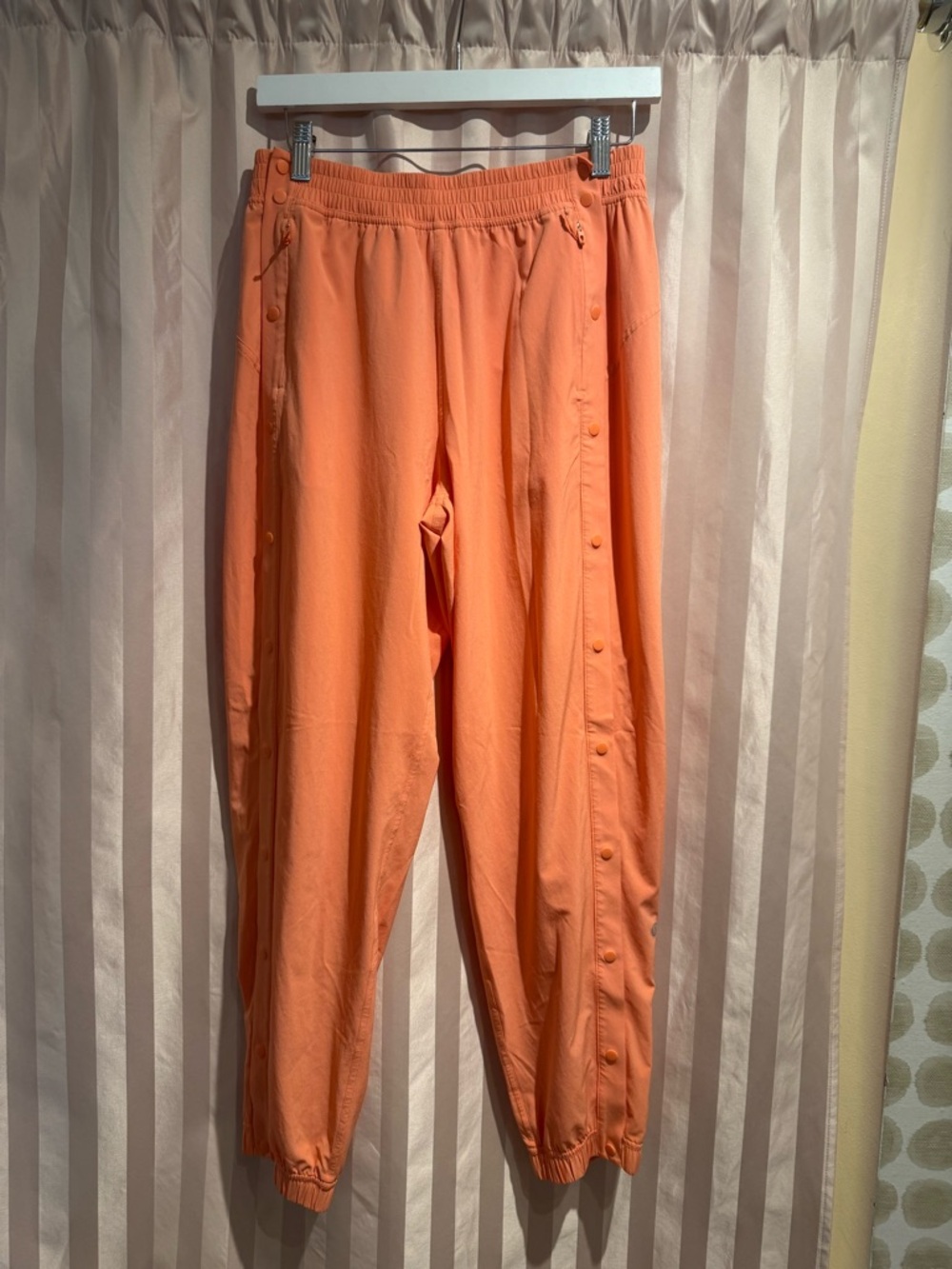 lululemon athletica Women's Orange Snap-Panel Leggings